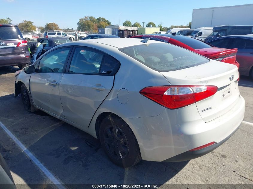 2014 KIA FORTE LX - KNAFK4A6XE5177032