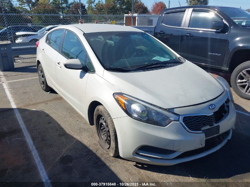 2014 KIA FORTE LX - KNAFK4A6XE5177032