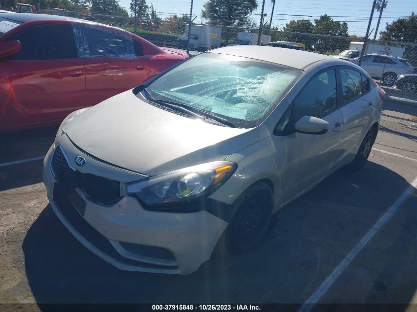 2014 KIA FORTE LX - KNAFK4A6XE5177032