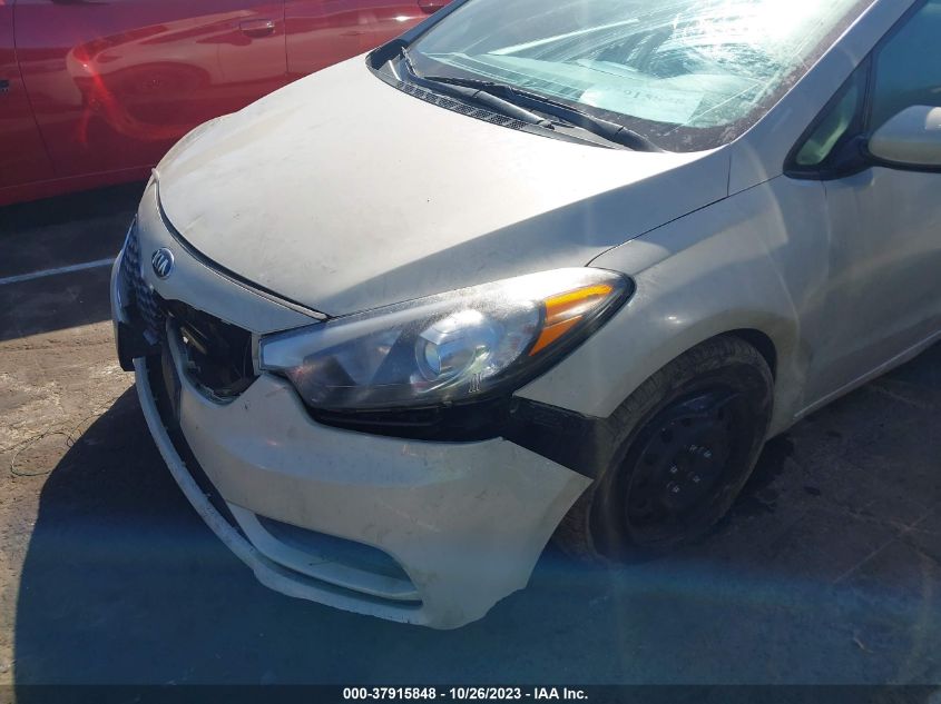 2014 KIA FORTE LX - KNAFK4A6XE5177032