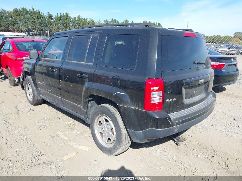 2015 JEEP PATRIOT SPORT - 1C4NJRBB1FD183996