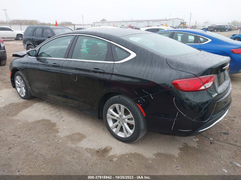 2016 CHRYSLER 200 LIMITED - 1C3CCCAB0GN160869