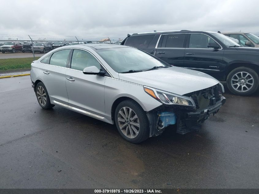 2016 HYUNDAI SONATA SPORT/LIMITED - 5NPE34AF4GH273611