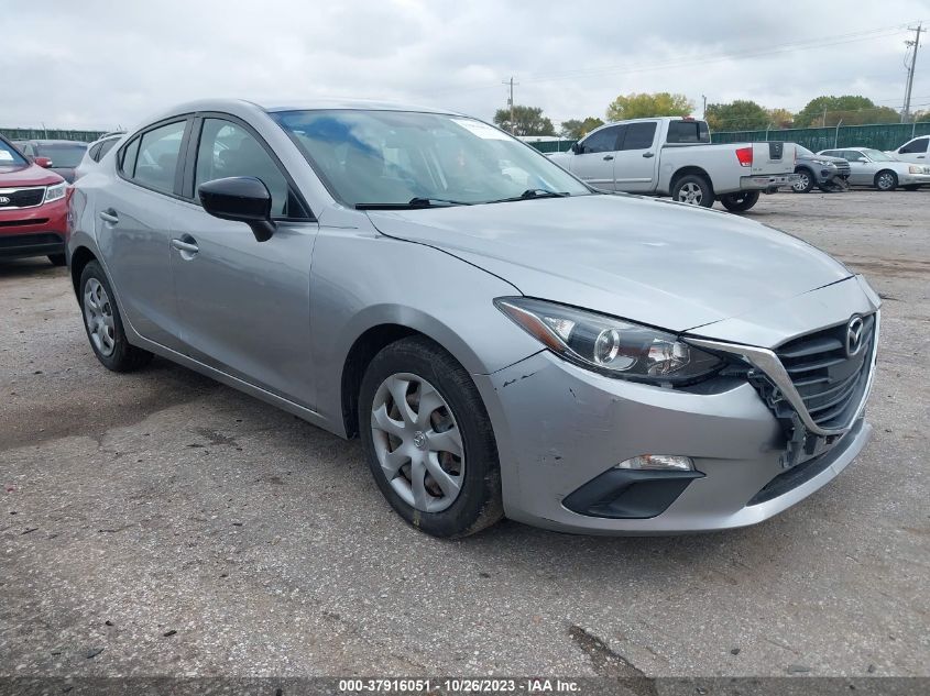 2015 MAZDA MAZDA3 I SV - JM1BM1T78F1243747