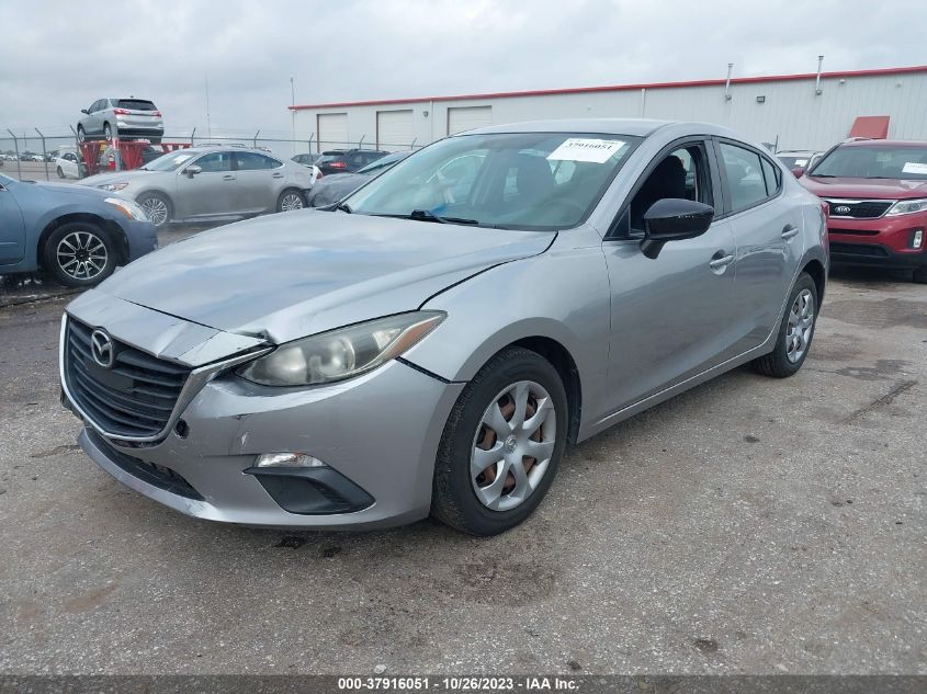 2015 MAZDA MAZDA3 I SV - JM1BM1T78F1243747