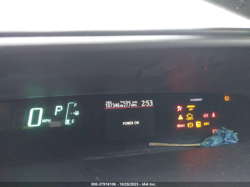 2013 TOYOTA PRIUS C - JTDKDTB32D1038111