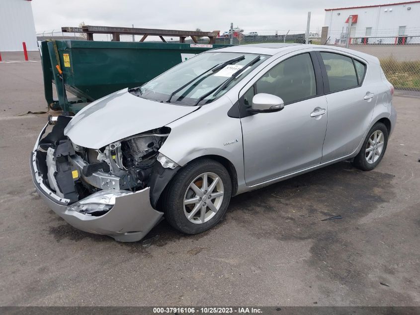 2013 TOYOTA PRIUS C - JTDKDTB32D1038111