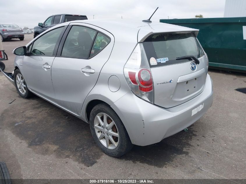 2013 TOYOTA PRIUS C - JTDKDTB32D1038111