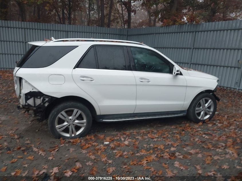 2014 MERCEDES-BENZ ML 350 4JGDA5HB1EA389617