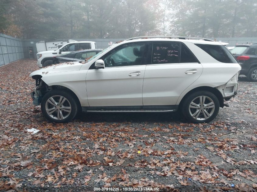 2014 MERCEDES-BENZ ML 350 4JGDA5HB1EA389617