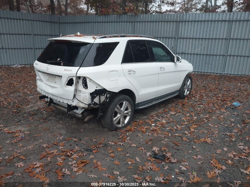 2014 MERCEDES-BENZ ML 350 4JGDA5HB1EA389617