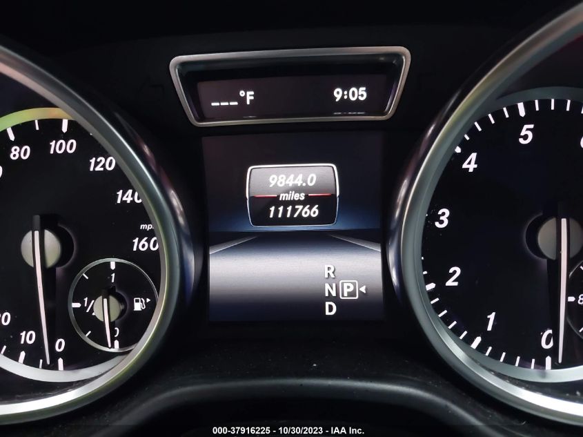 2014 MERCEDES-BENZ ML 350 4JGDA5HB1EA389617
