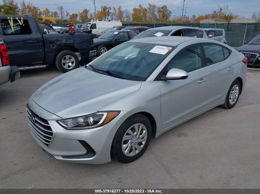 2017 HYUNDAI ELANTRA SE - 5NPD74LF3HH104498