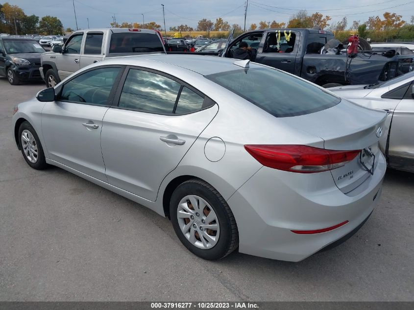 2017 HYUNDAI ELANTRA SE - 5NPD74LF3HH104498