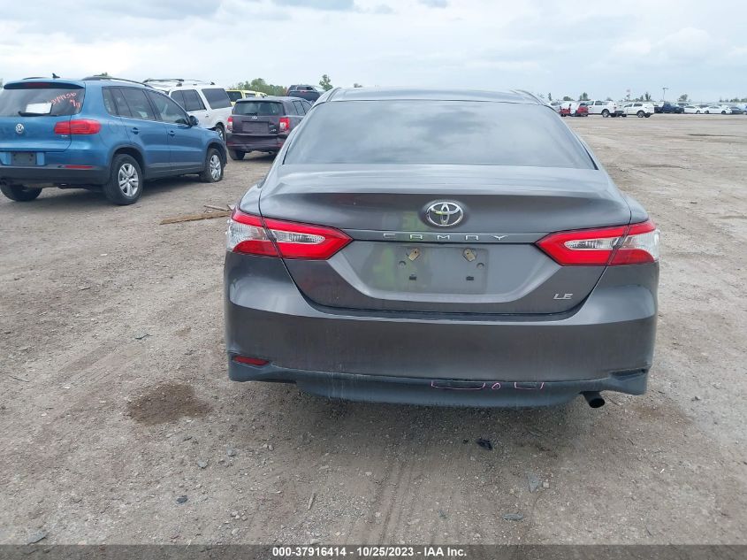 2018 TOYOTA CAMRY LE/SE/XLE/L - 4T1B11HK4JU649789