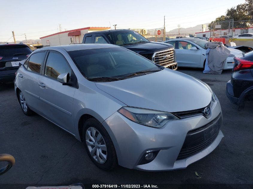 2016 TOYOTA COROLLA LE - 5YFBURHE6GP426731