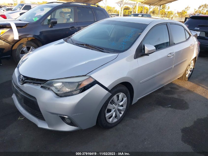 2016 TOYOTA COROLLA LE - 5YFBURHE6GP426731