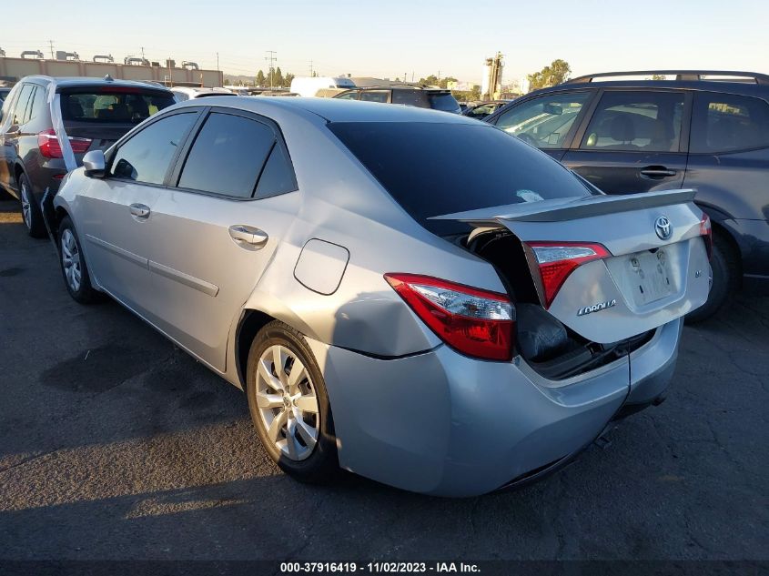 2016 TOYOTA COROLLA LE - 5YFBURHE6GP426731