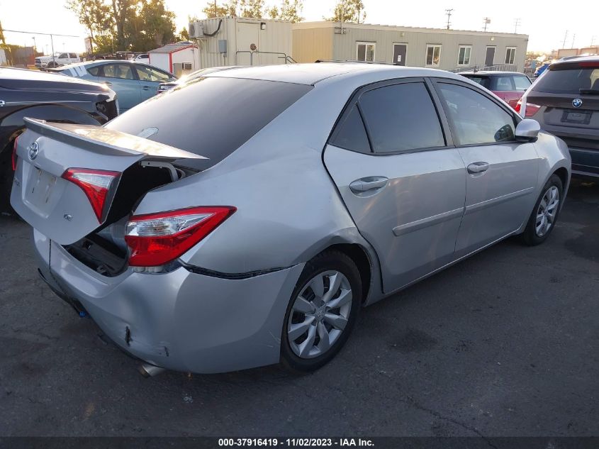 2016 TOYOTA COROLLA LE - 5YFBURHE6GP426731