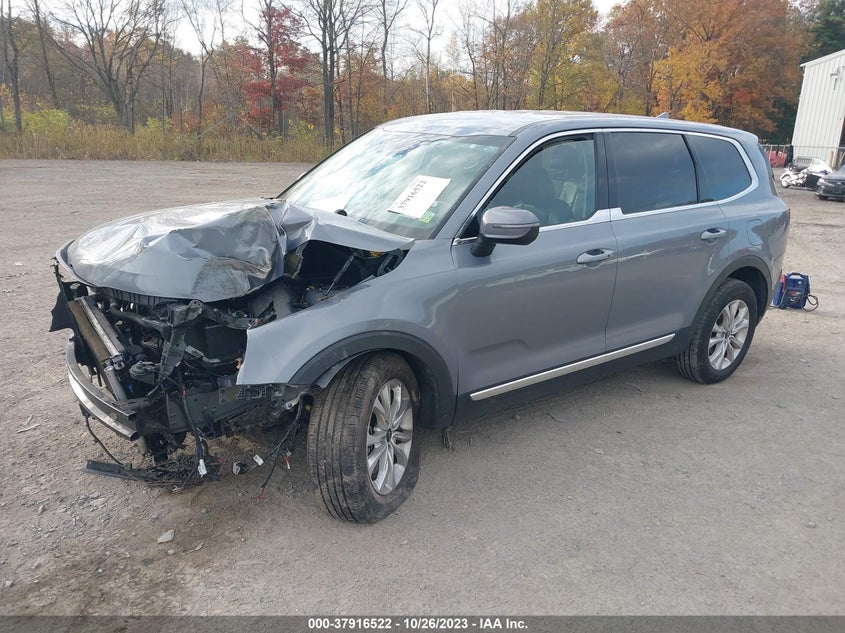 VIN 5XYP2DHC0MG108665 2021 KIA TELLURIDE LX