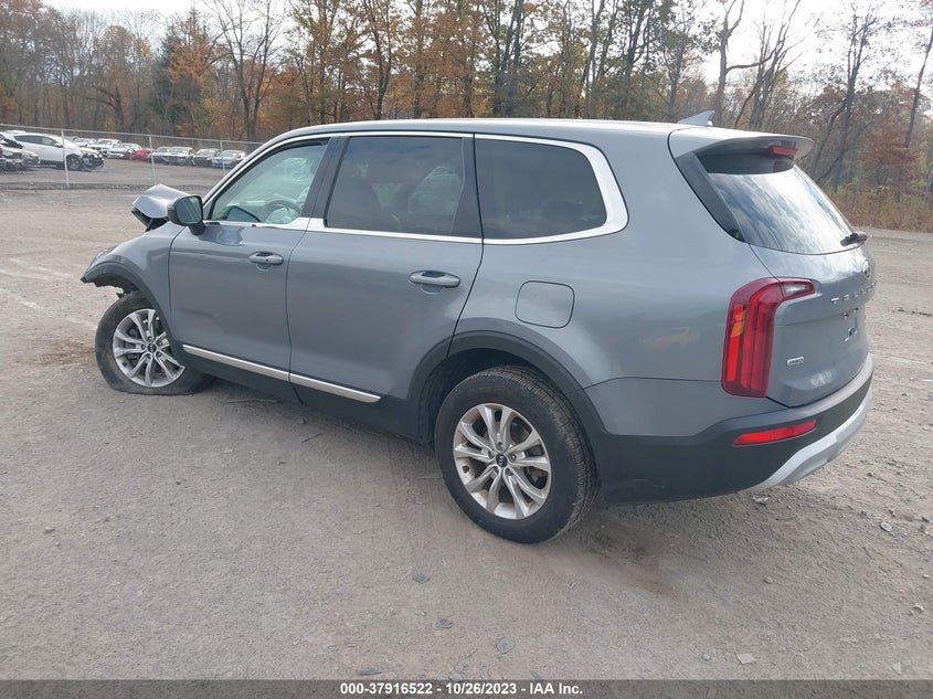 VIN 5XYP2DHC0MG108665 2021 KIA TELLURIDE LX