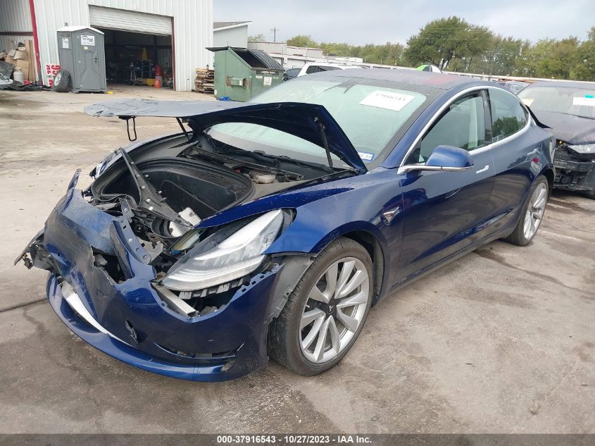 2018 TESLA MODEL 3 RANGE BATTERY - 5YJ3E1EA6JF060101