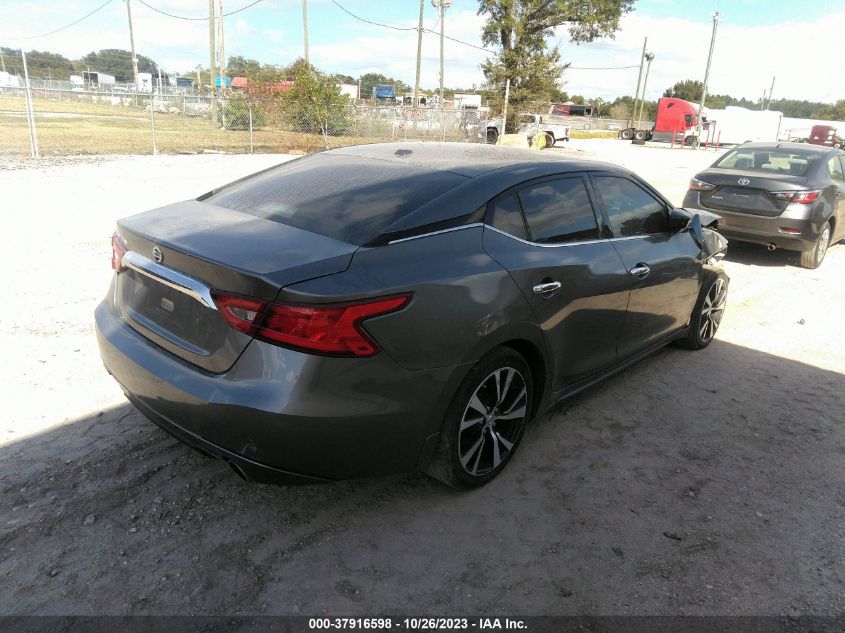 2017 NISSAN MAXIMA 3.5S/SV/SL/SR/PLAT - 1N4AA6APXHC457379