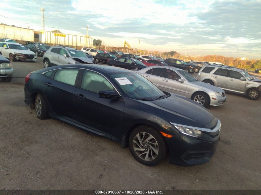 2017 HONDA CIVIC EX - 2HGFC2F76HH555450