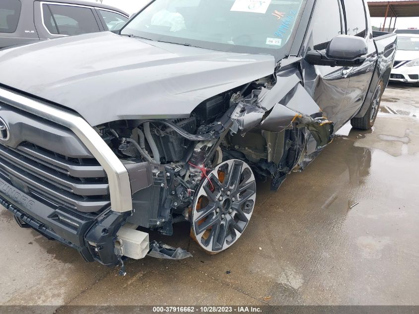 2022 TOYOTA TUNDRA LIMITED - 5TFJA5AB5NX001237