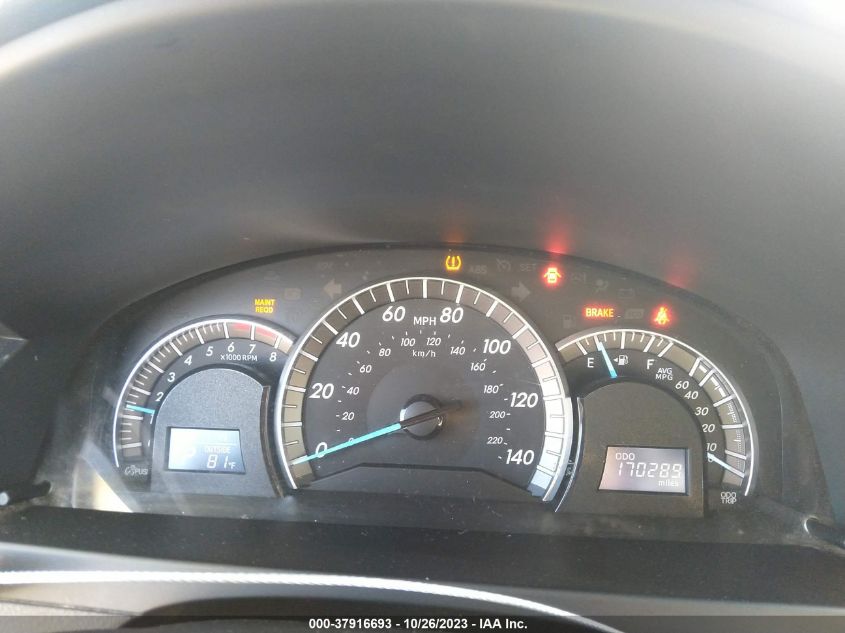2014 TOYOTA CAMRY L/SE/LE/XLE - 4T1BF1FK3EU465650