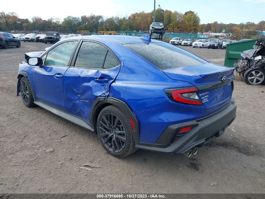 2022 SUBARU WRX LIMITED - JF1VBAL63N9018409