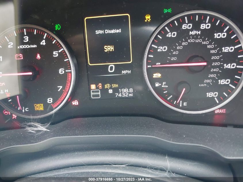 2022 SUBARU WRX LIMITED - JF1VBAL63N9018409