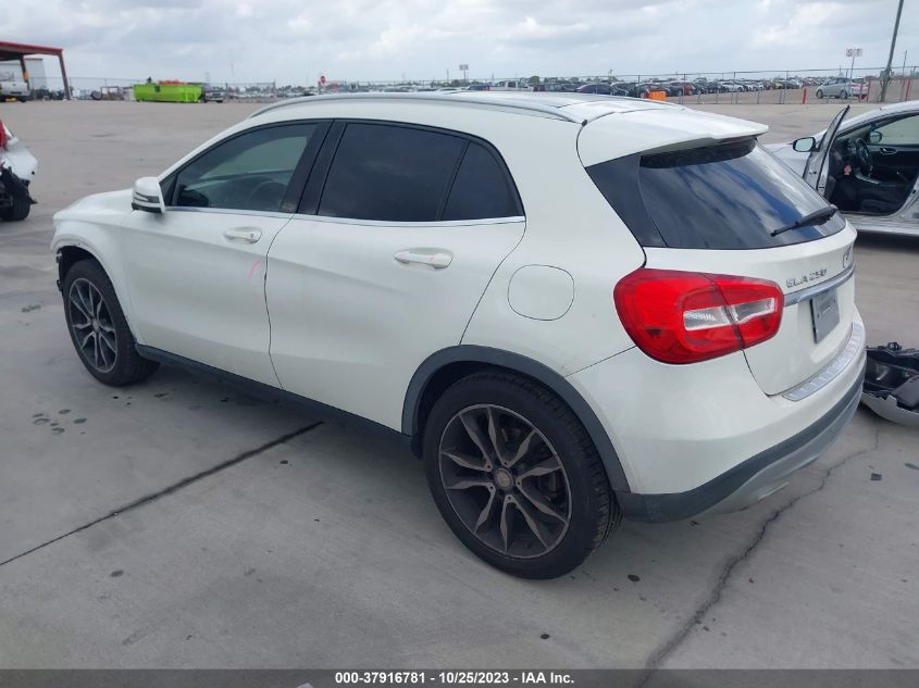 2015 MERCEDES-BENZ GLA 250 WDCTG4EB0FJ171323