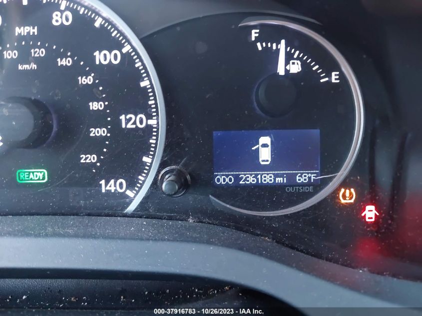 2013 LEXUS CT 200H HYBRID - JTHKD5BH7D2135000