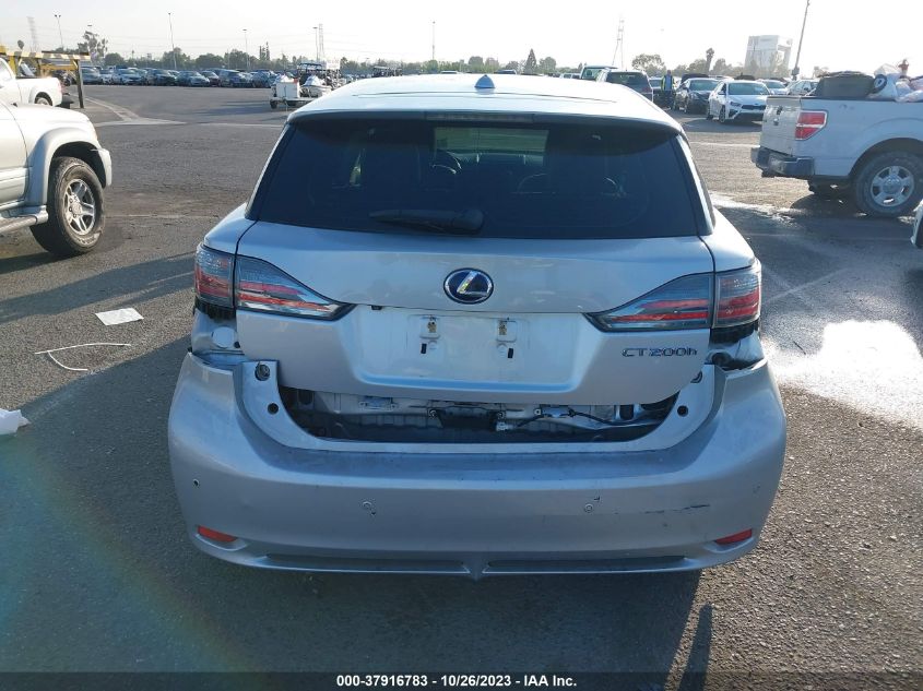 2013 LEXUS CT 200H HYBRID - JTHKD5BH7D2135000