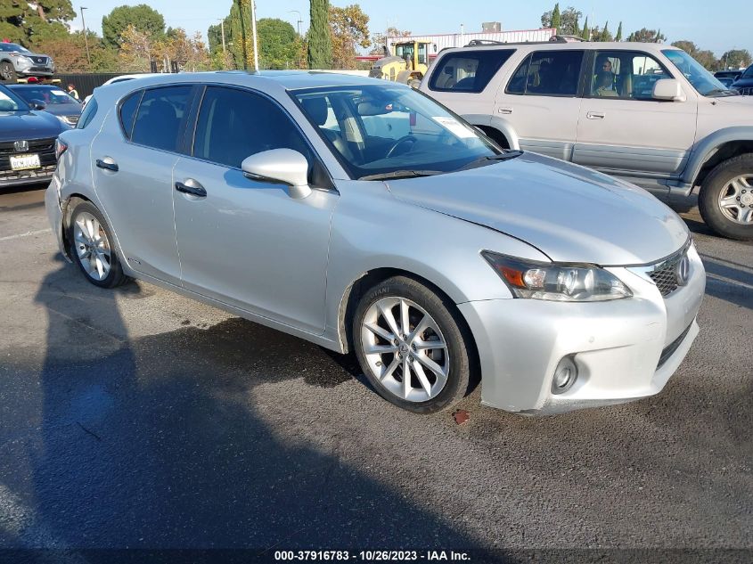 2013 LEXUS CT 200H HYBRID - JTHKD5BH7D2135000