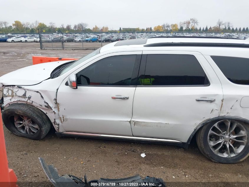 2014 DODGE DURANGO CITADEL - 1C4SDHET0EC360177