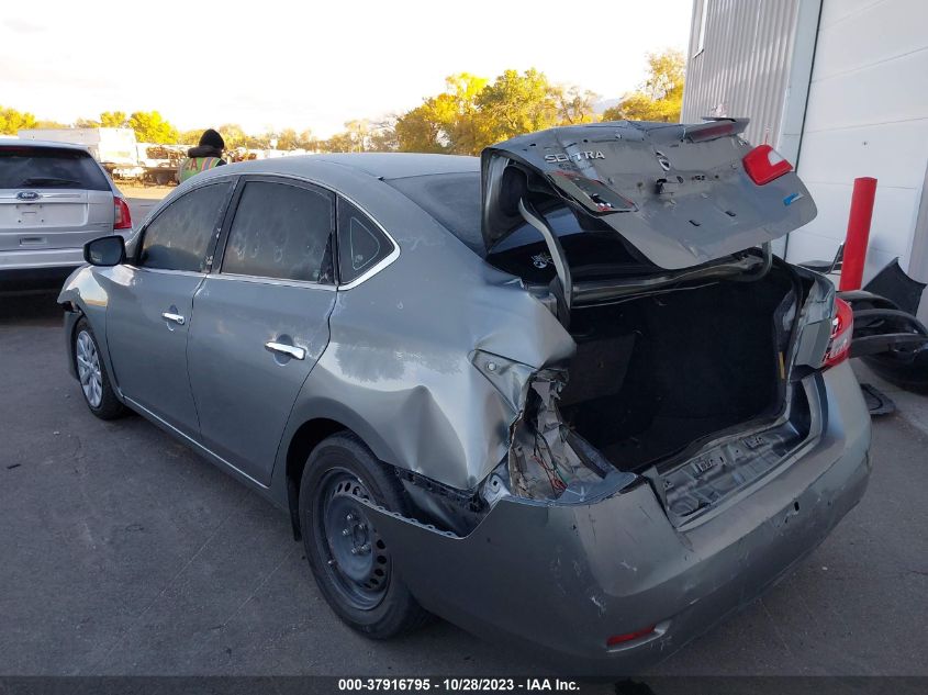 2014 NISSAN SENTRA S/SV/SR/SL - 3N1AB7AP4EY302992