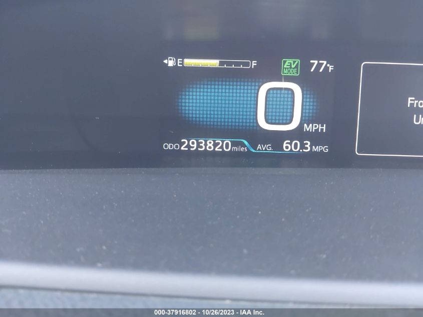 VIN JTDKARFP1L3136669 2020 TOYOTA PRIUS PRIME LE/XLE/LIMITED