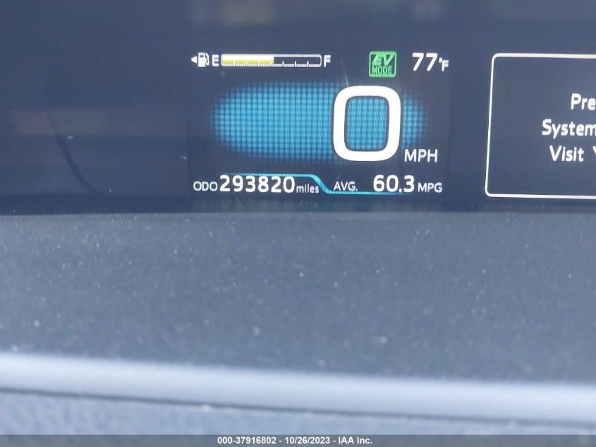 VIN JTDKARFP1L3136669 2020 TOYOTA PRIUS PRIME LE/XLE/LIMITED