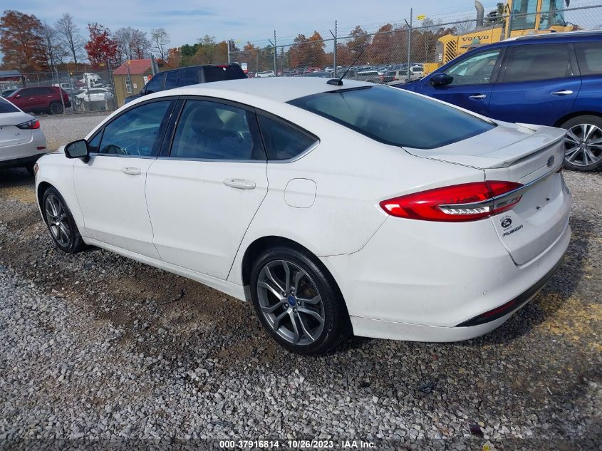 2017 FORD FUSION SE - 3FA6P0HD6HR333866