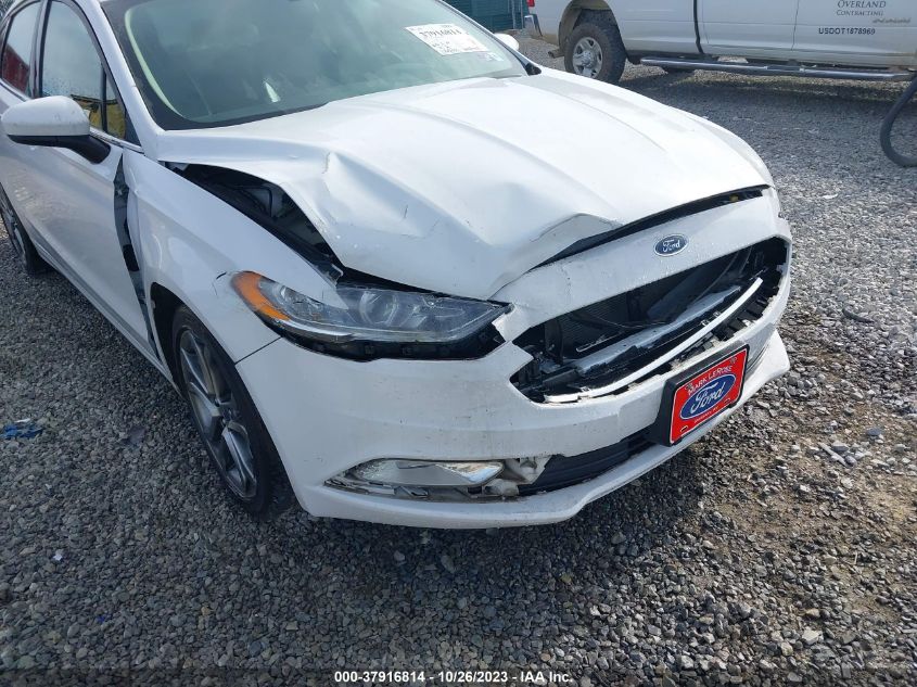 2017 FORD FUSION SE - 3FA6P0HD6HR333866