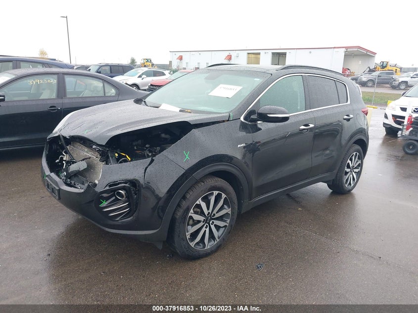 VIN KNDPNCAC0K7591015 2019 KIA SPORTAGE EX