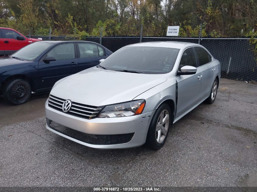 2013 VOLKSWAGEN PASSAT SE - 1VWBP7A37DC107571
