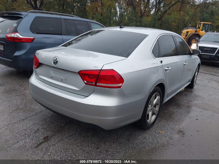 2013 VOLKSWAGEN PASSAT SE - 1VWBP7A37DC107571