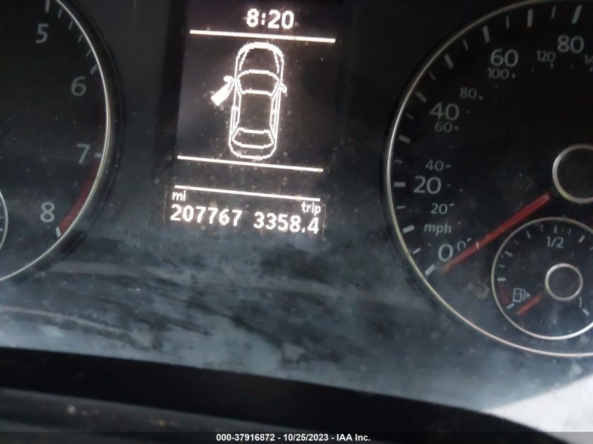 2013 VOLKSWAGEN PASSAT SE - 1VWBP7A37DC107571