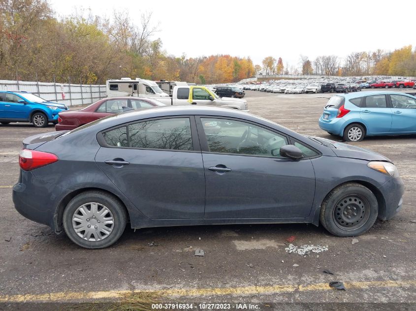 2016 KIA FORTE LX - KNAFK4A66G5468260