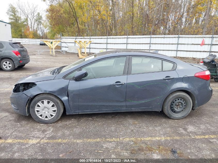 2016 KIA FORTE LX - KNAFK4A66G5468260