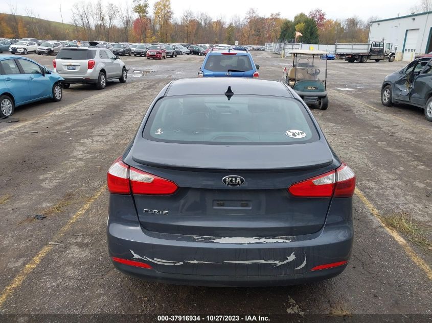 2016 KIA FORTE LX - KNAFK4A66G5468260