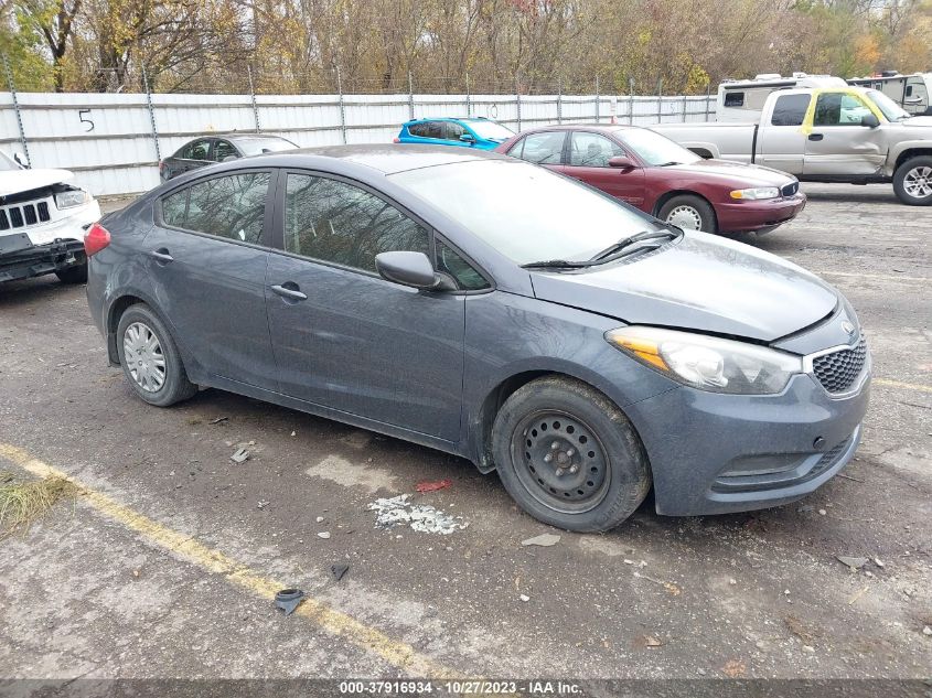 2016 KIA FORTE LX - KNAFK4A66G5468260